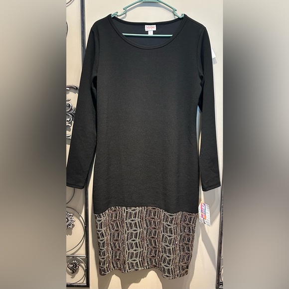 Lularoe size large sparkle Debbie dress NWT - Picture 1 of 6